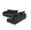 Redford Chenille Corner Sofa 205x298 6 Seater