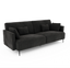 Monroe sofa 4 plazas chenilla gris oscuro fondo 100