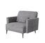 Monroe sillón 1 plaza gris 